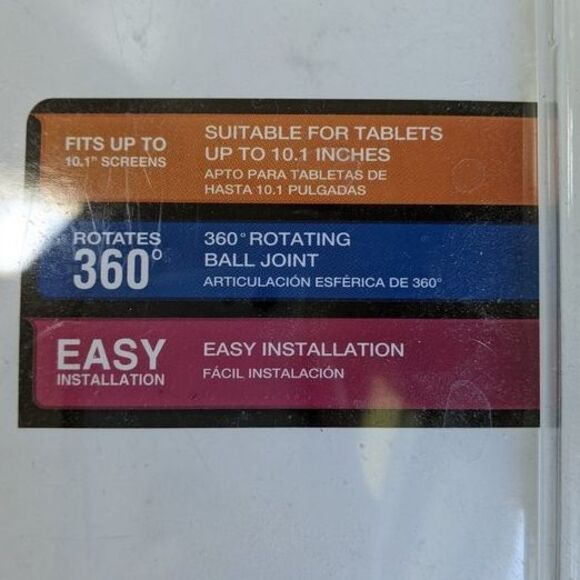 NEW Bauhn Accessories Tablet Headrest Mount works on Ipad and Kindle Roadtrip - Picture 4 of 7